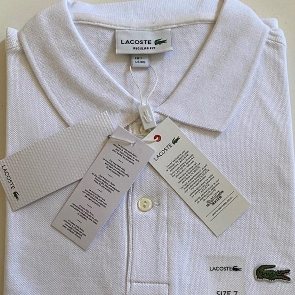 Lacoste Men's Cotton Regular Fit Polo Shirt , NEW - Picture 1 of 6